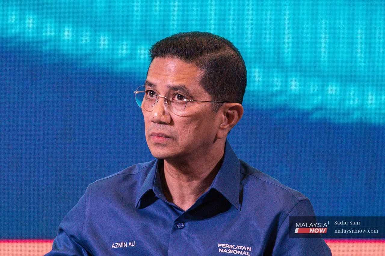 Pengerusi Perikatan Nasional Selangor Mohamed Azmin Ali.