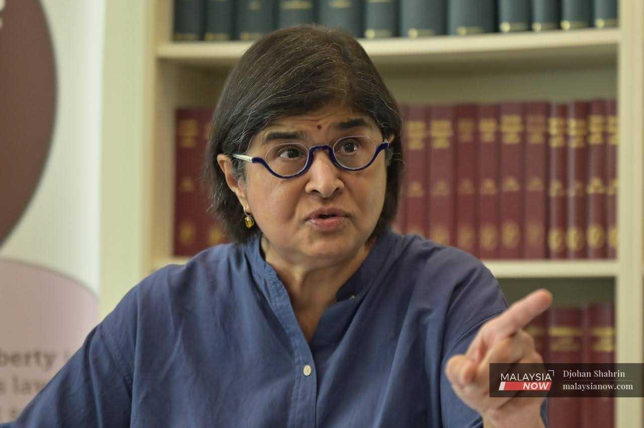 Ambiga Sreenevasan.