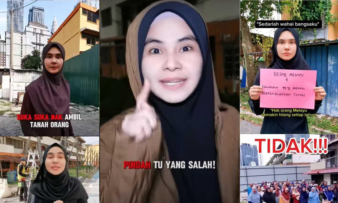 Rafidah Ibrahim antara yang paling lantang memperjuangkan isu pengambilan tanah penduduk flat di Kampung Baru, Kuala Lumpur.