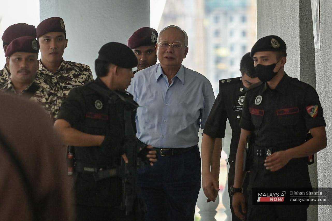 Najib Razak is facing a series of trials on the 1MDB scandal.