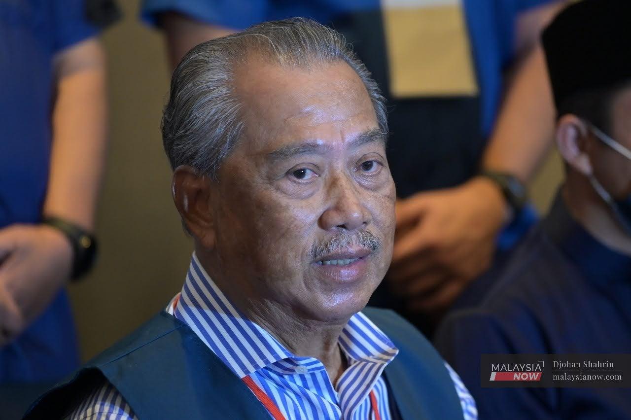 Former prime minister Muhyiddin Yassin.